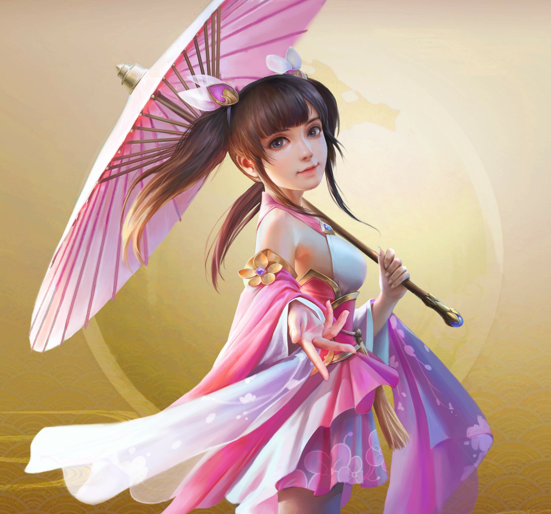 shuxian zhang - Da Qiao & Xiao Qiao