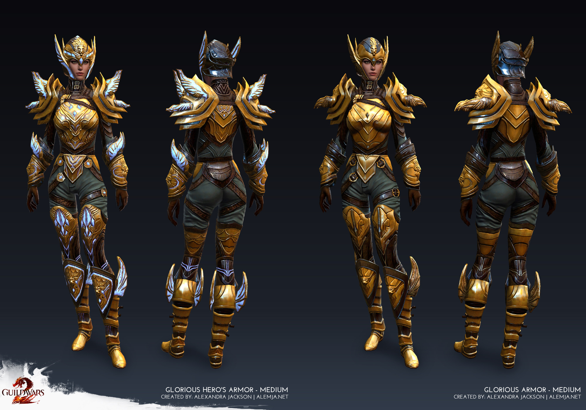 Worked on the armor game ready model and texures. I made sure as much as possible was reused as possible between the 2 tiers. This set was added as a reward tier for PvP