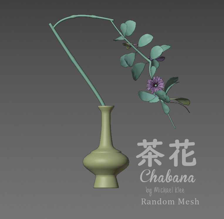 Chabana 茶花 Japanese Flower Art 3