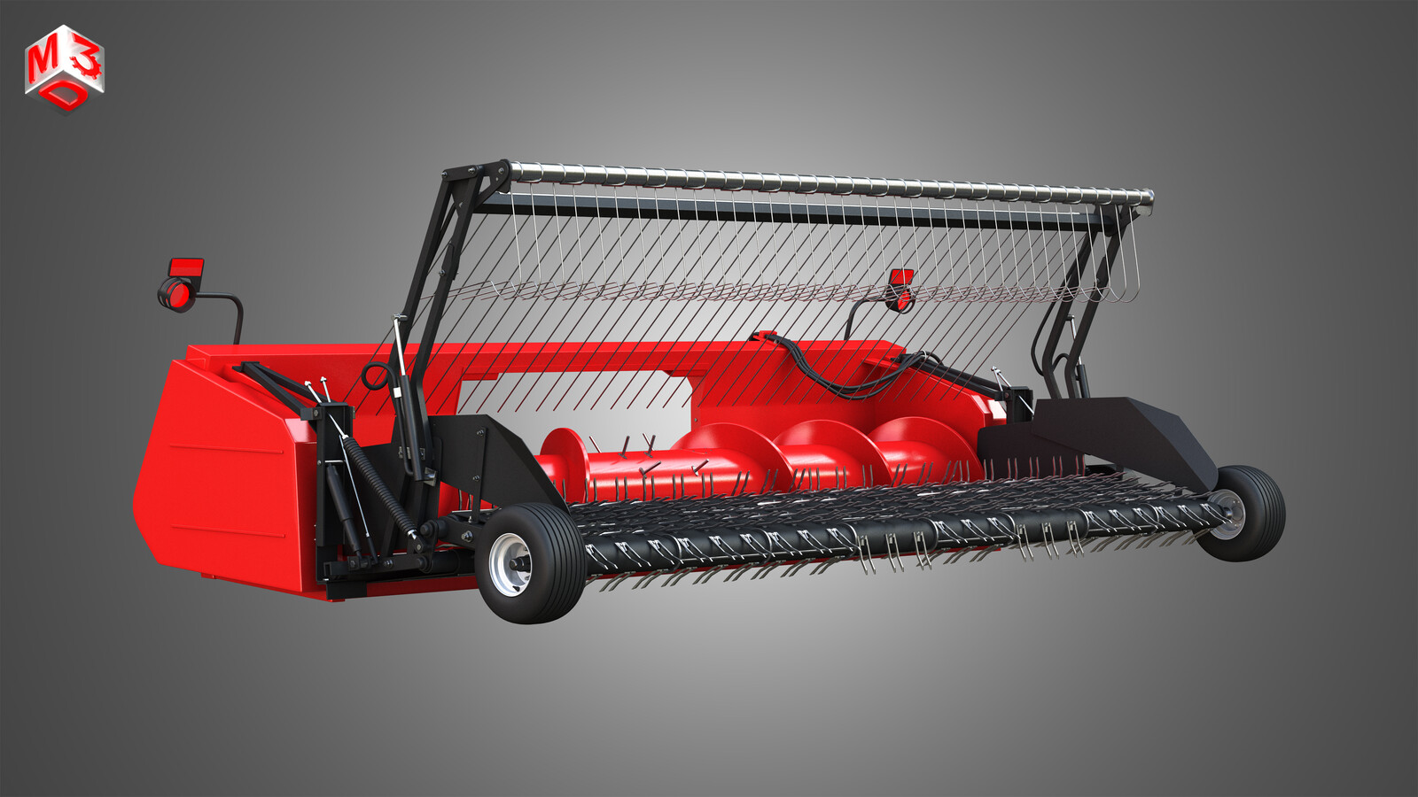 Auger header (tin fronts)