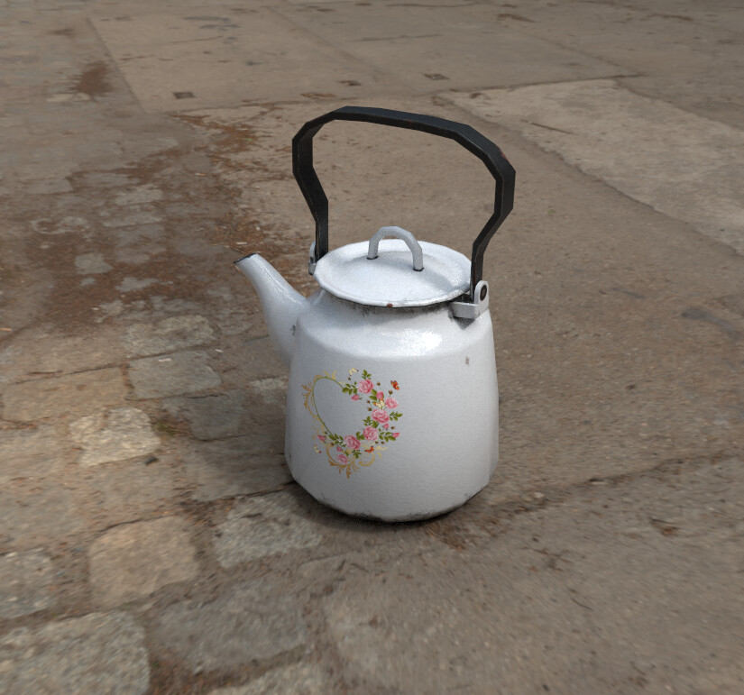 Teapot Tarkov Artstation Old Soviet Teapot Alexandr Degtyarev old soviet teapot alexandr degtyarev