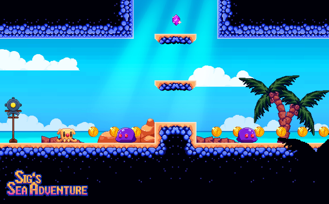 Sig's Sea Adventure - Coral Cove Level