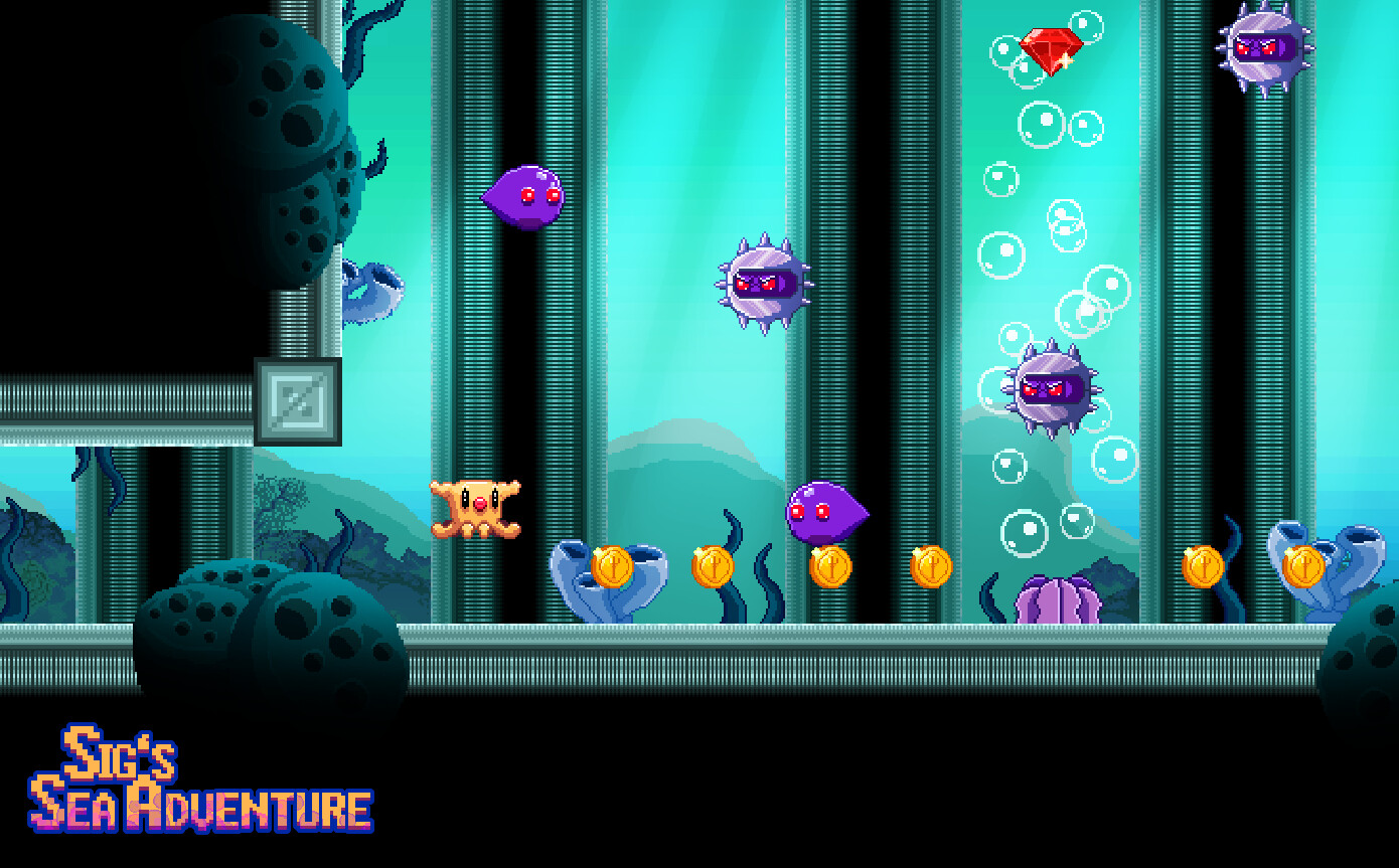 Sig's Sea Adventure -Sea 
Temple Level