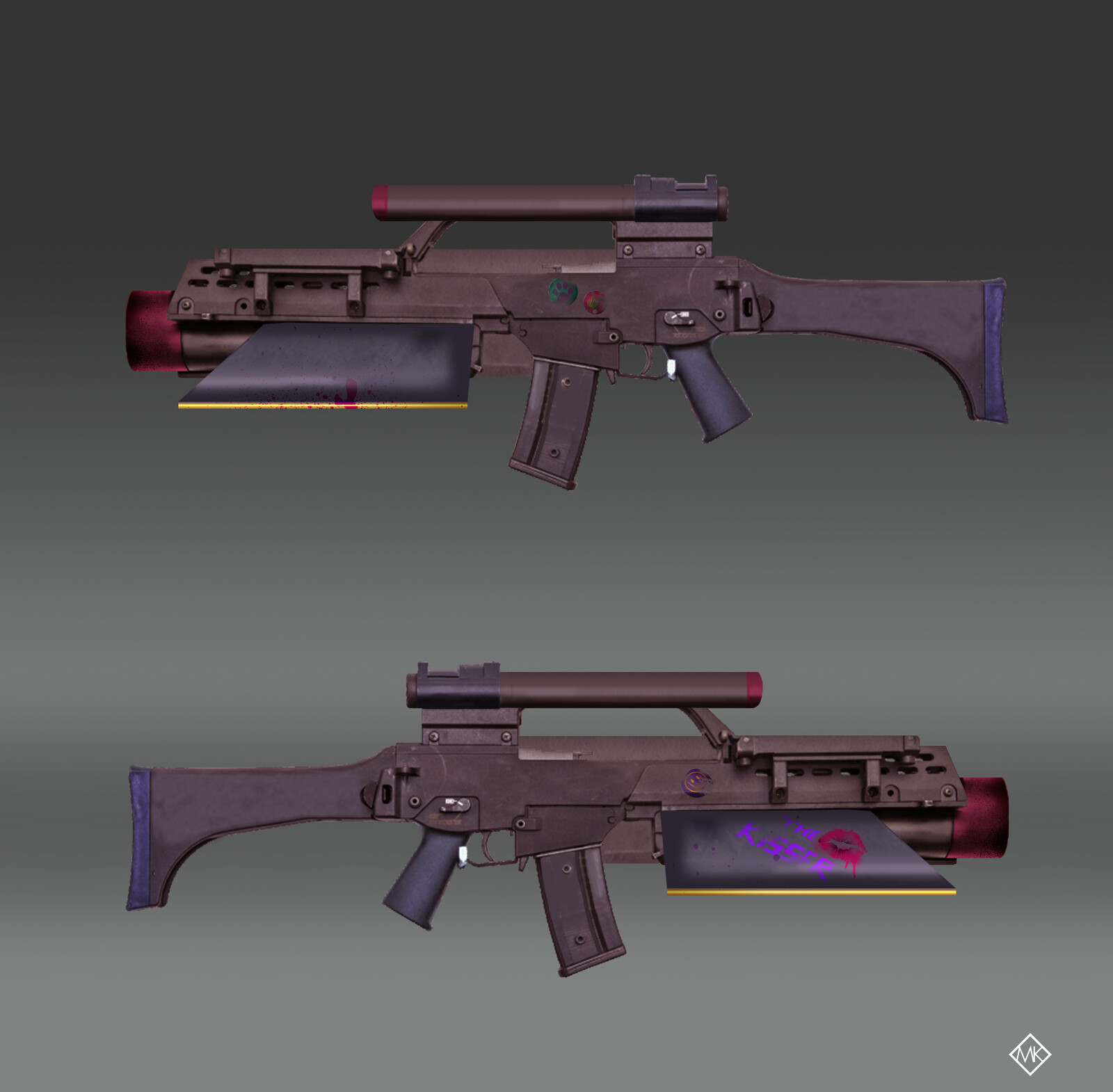 Diva Character Design - Weapon Design