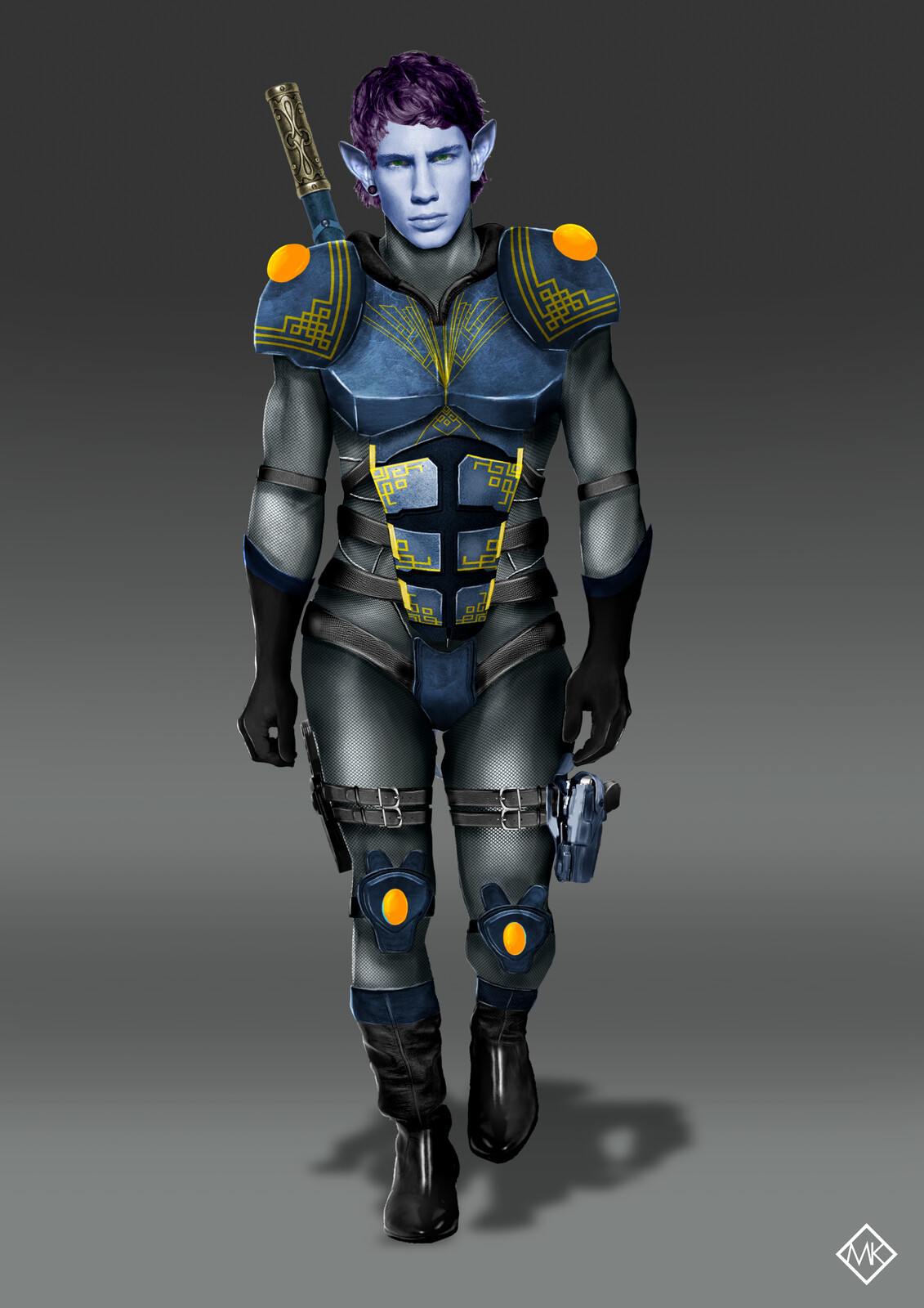 Ridge - Character Design