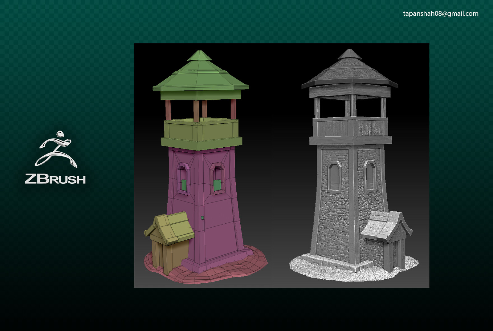 Detailing with Zbrush