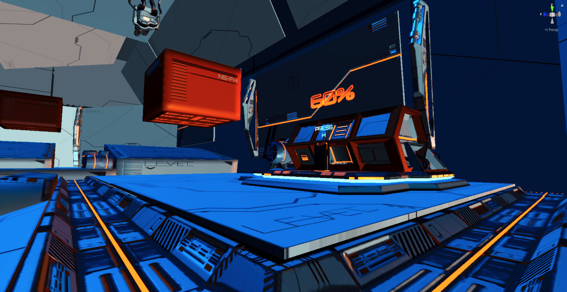 ArtStation - LEVEL SCI-FI FPS - my second game |level design