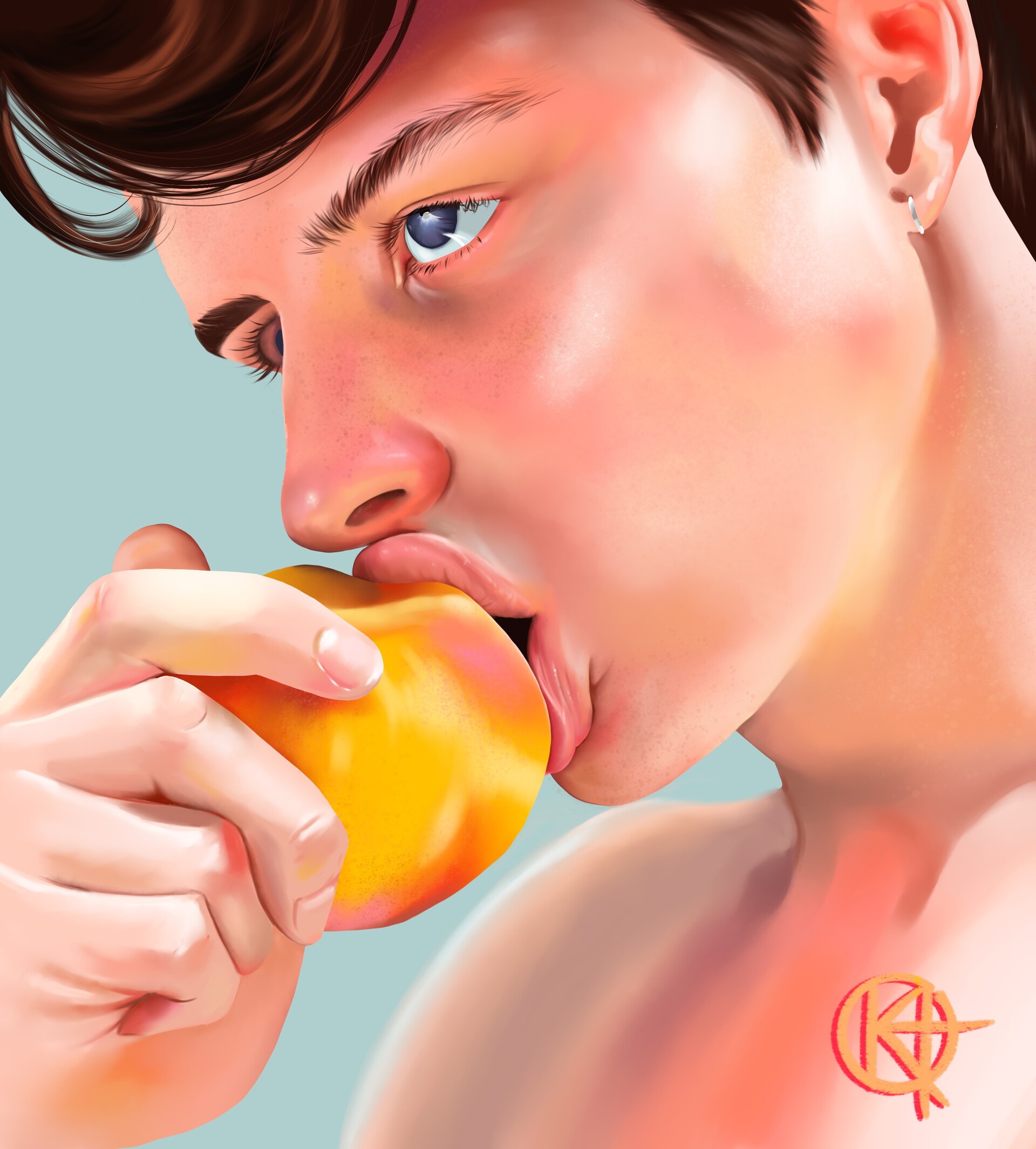 Peach boy.