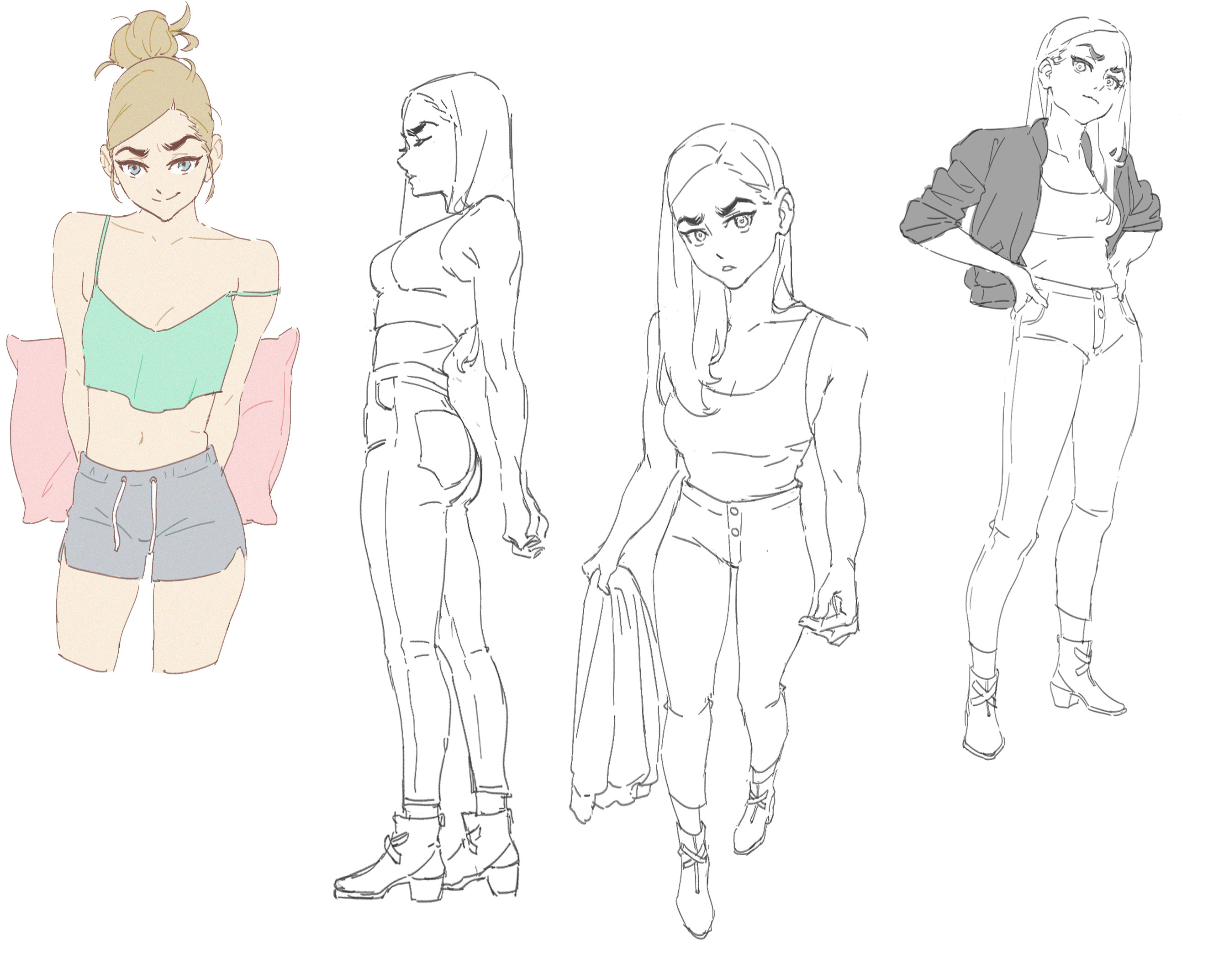 Рисунки oc. Эскизы OC. Скетчи профи с игр девушки. МАЙНКОН 2021 скетчи. Референс девушка Мга.