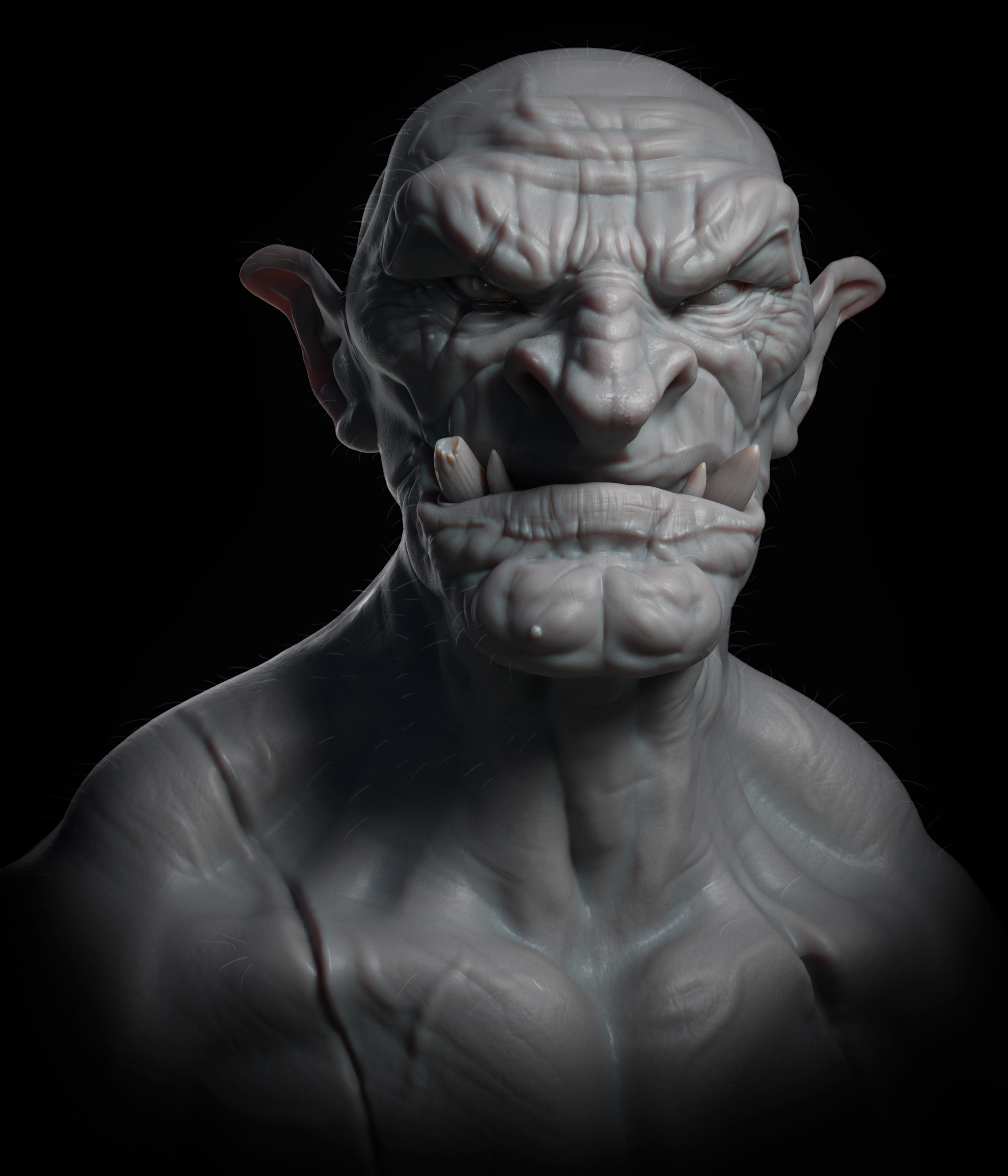 Alnold render + Photoshop