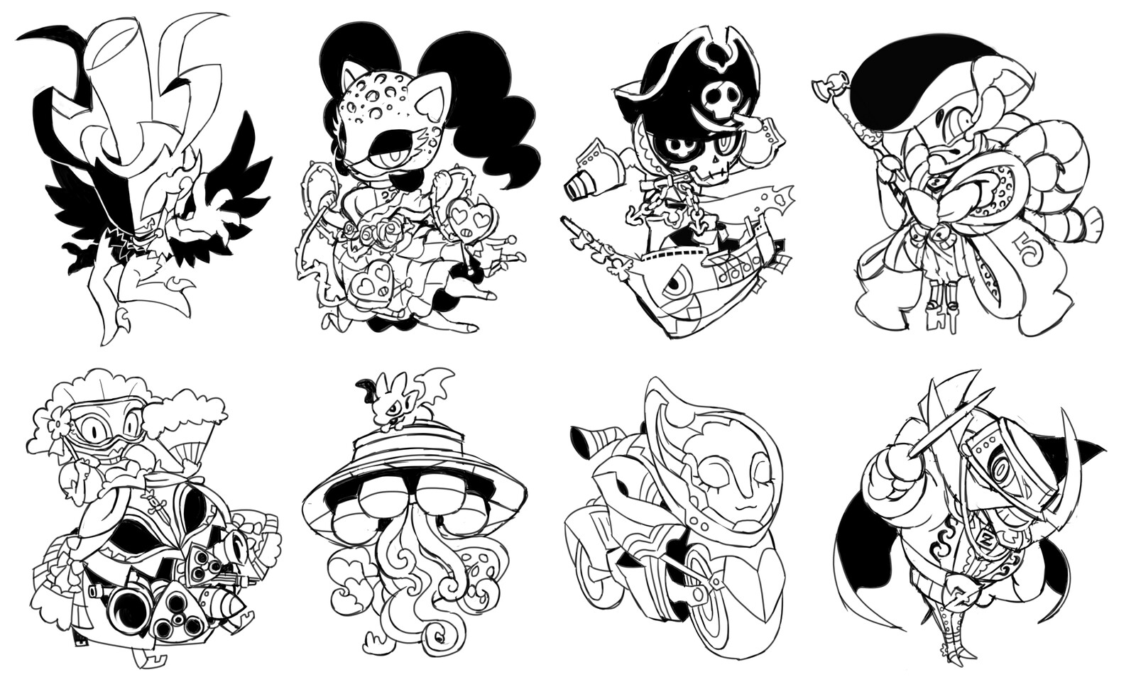initial sketches