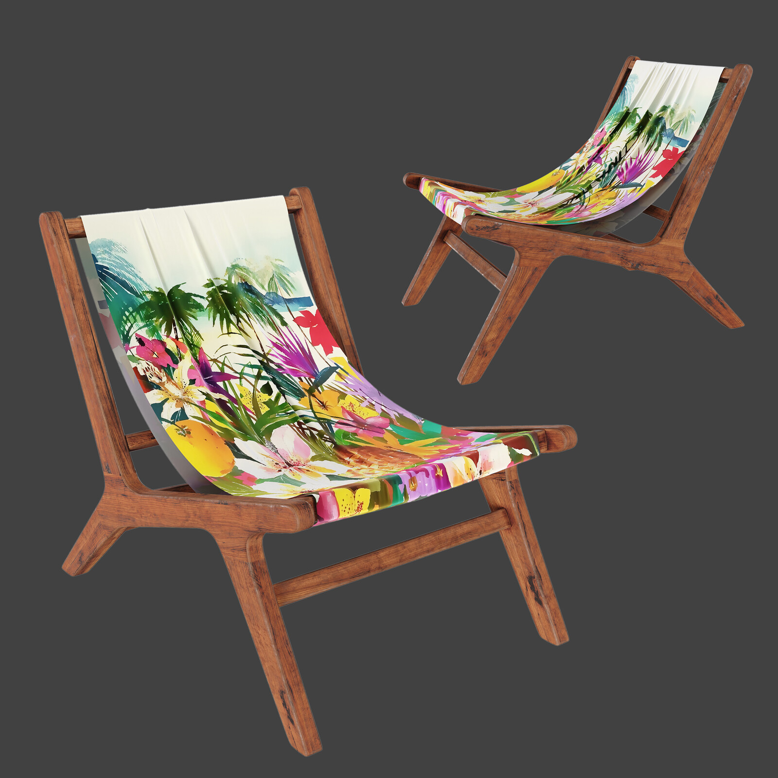 NAIROBI Garden Armchair No6 Exburant Colorful