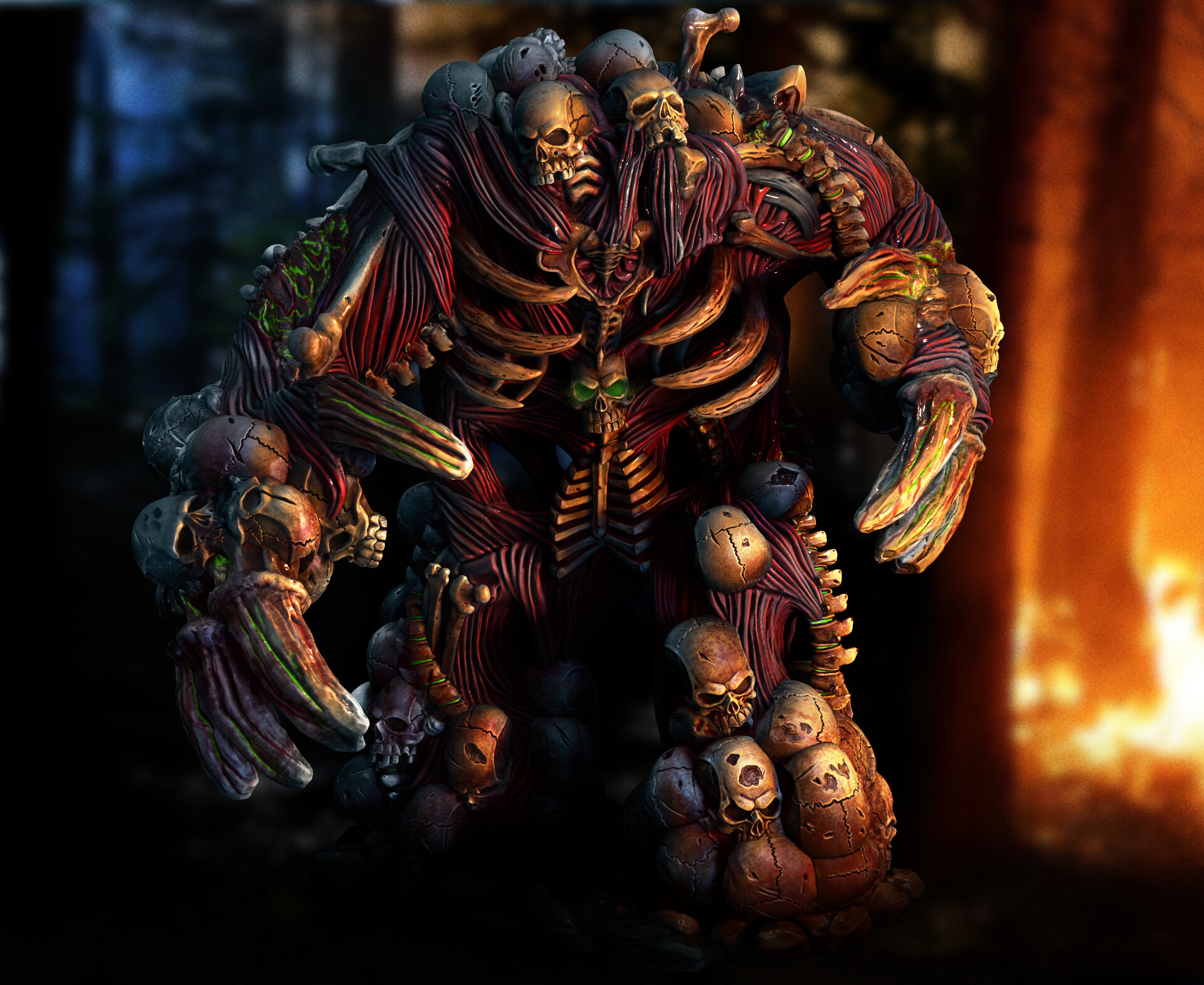 Brian Tsang - Pathfinder Bone Golem
