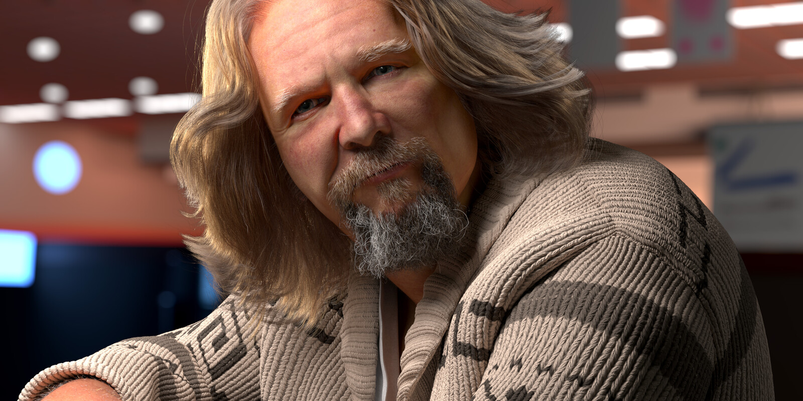 The Dude Abides - Final Image