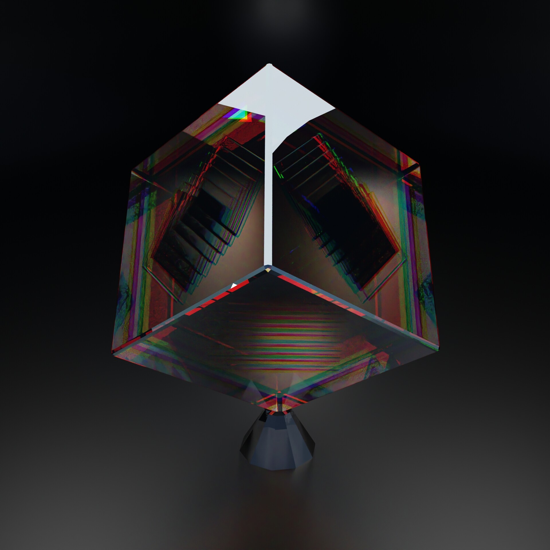ArtStation - 3D Crystal Cube
