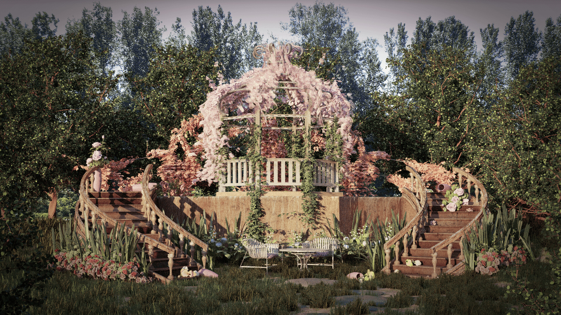 Denise B Forgotten Garden Look Development Abandoned Places denise-b-forgotten-garden-look-development-abandoned-places