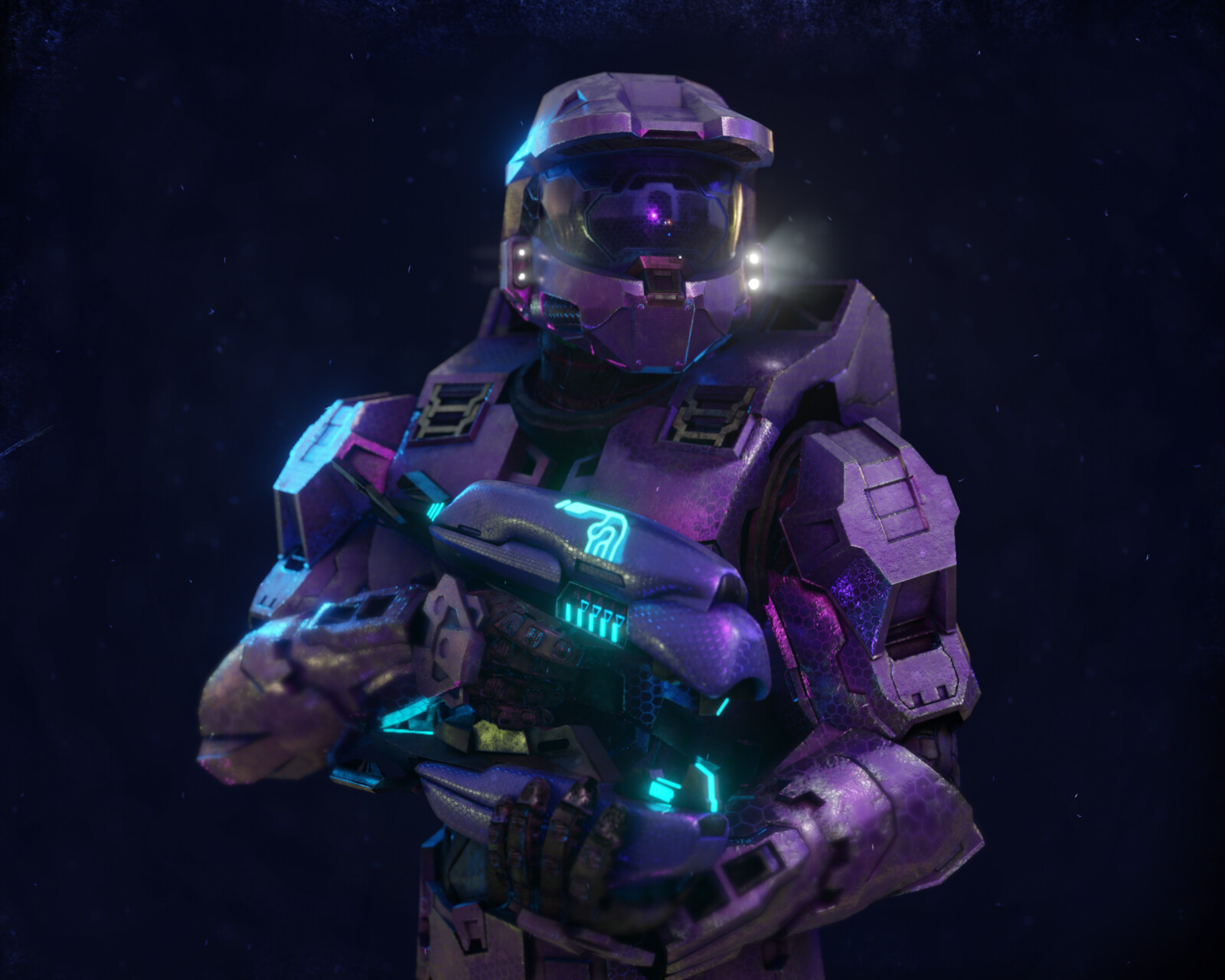 Artstation Covenant Spartan Halo Infinite Fan Art Glitch 5970