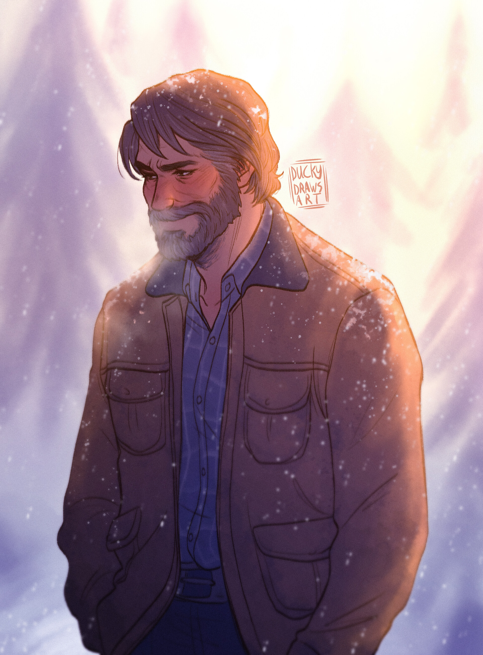 Artstation Winter Joel Tlou2 Ducky Draws Art Tagged with tlou, the last of us, joel, and johnny cash. winter joel tlou2 ducky draws art