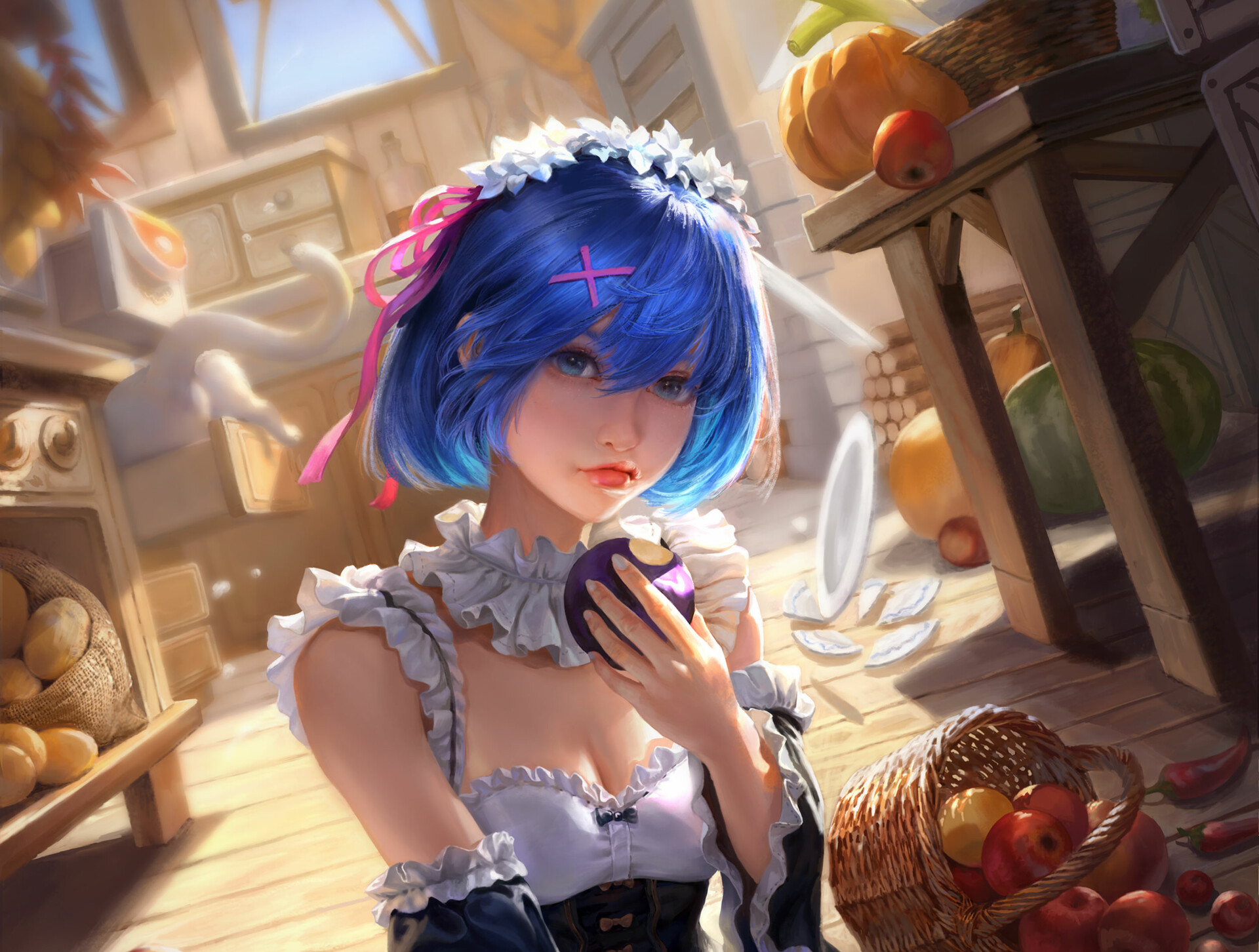 HIGH-RESOLUTION ARTWORK SERIES 赫の聖女カルテシア Yu-Gi-Oh!Blazing Cartesia, the Virtuous\赫之圣女\赫の聖女