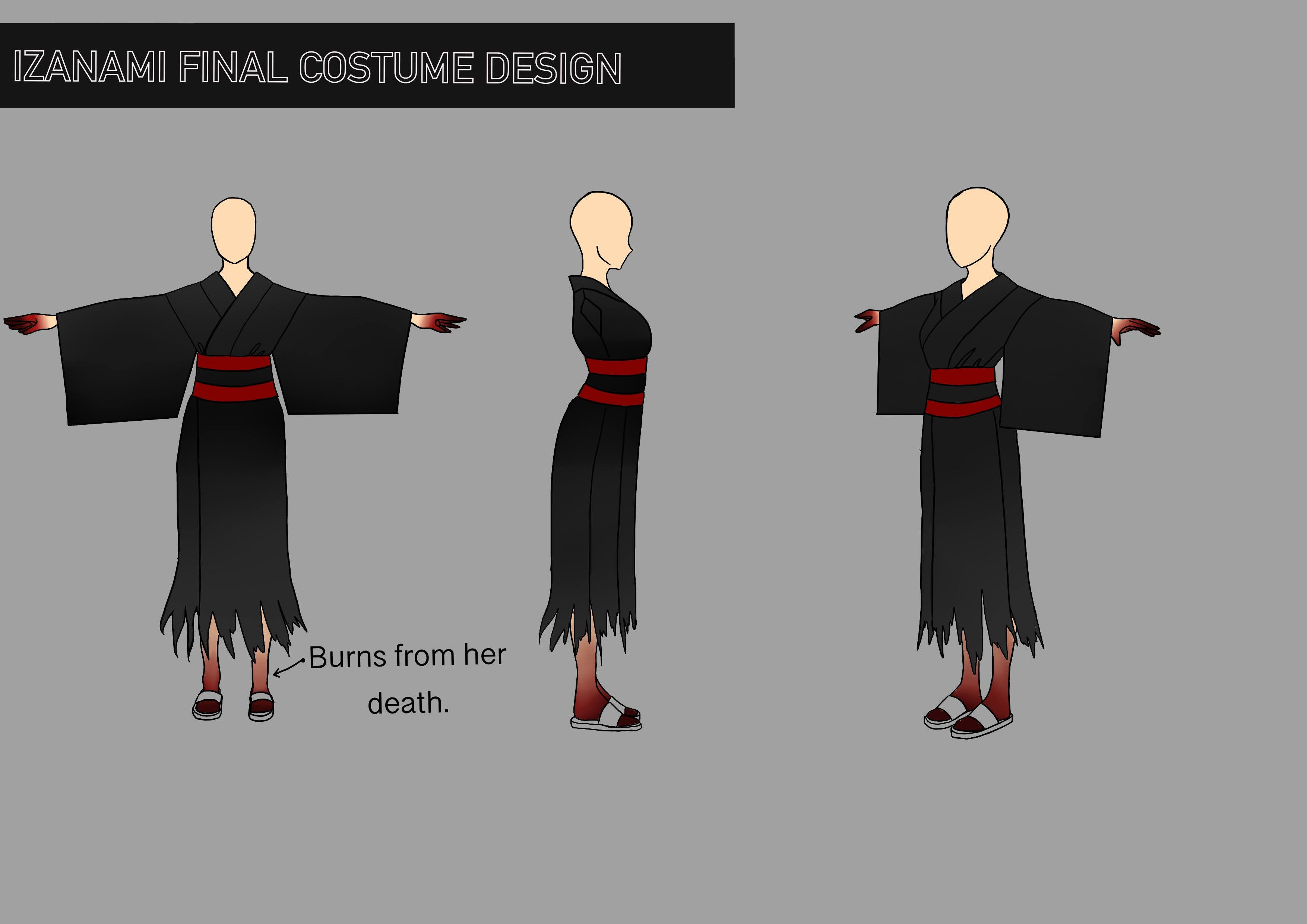 Final costume design