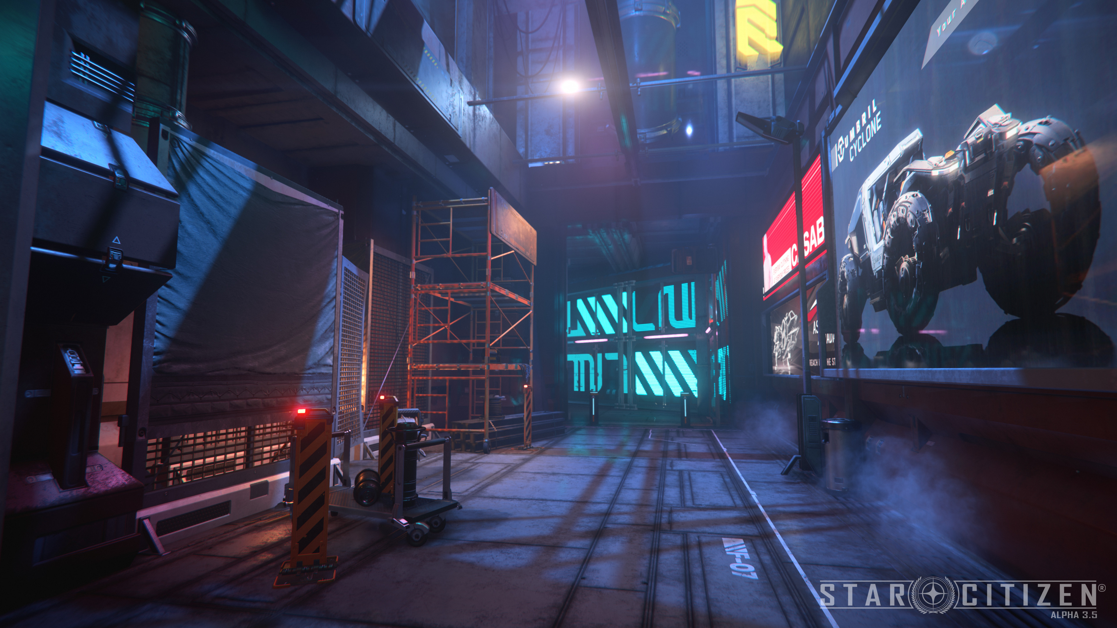 Area 18 star citizen схема