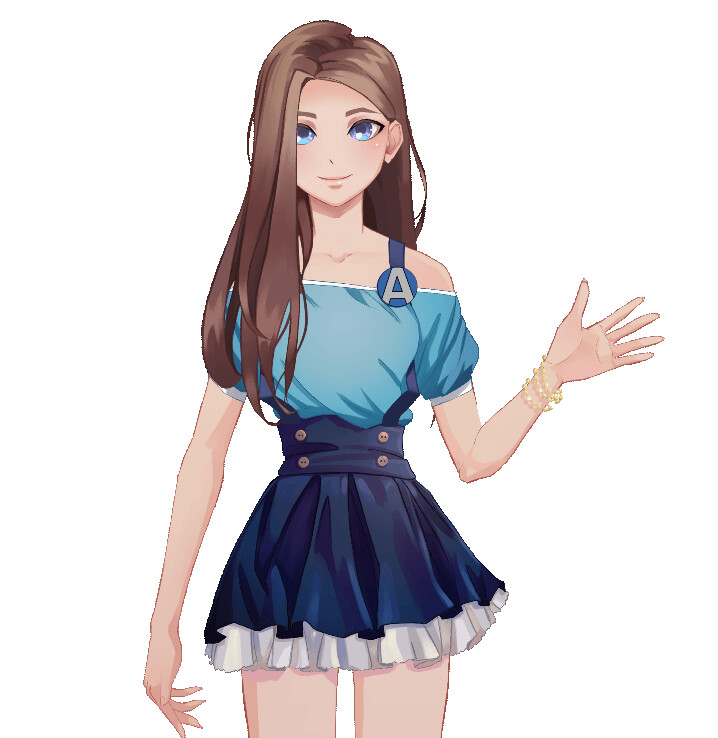 ArtStation - Anime girl (commission)