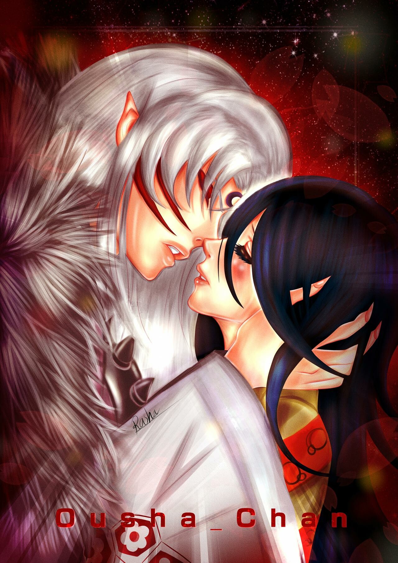 Artstation Sesshomaru And Rin Ousha Chan