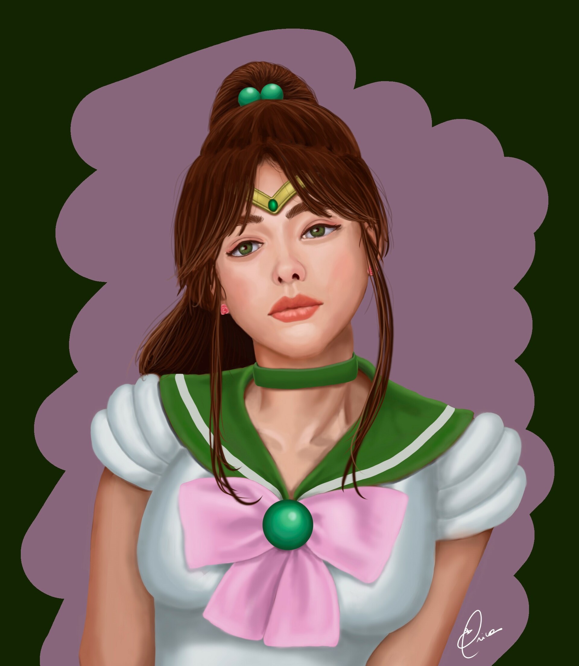 Artstation Fanart Sailor Jupiter Erica Lucia Maekawa Rigolo My cosplay dedicated to the awesome character sailor jupiter !! artstation fanart sailor jupiter