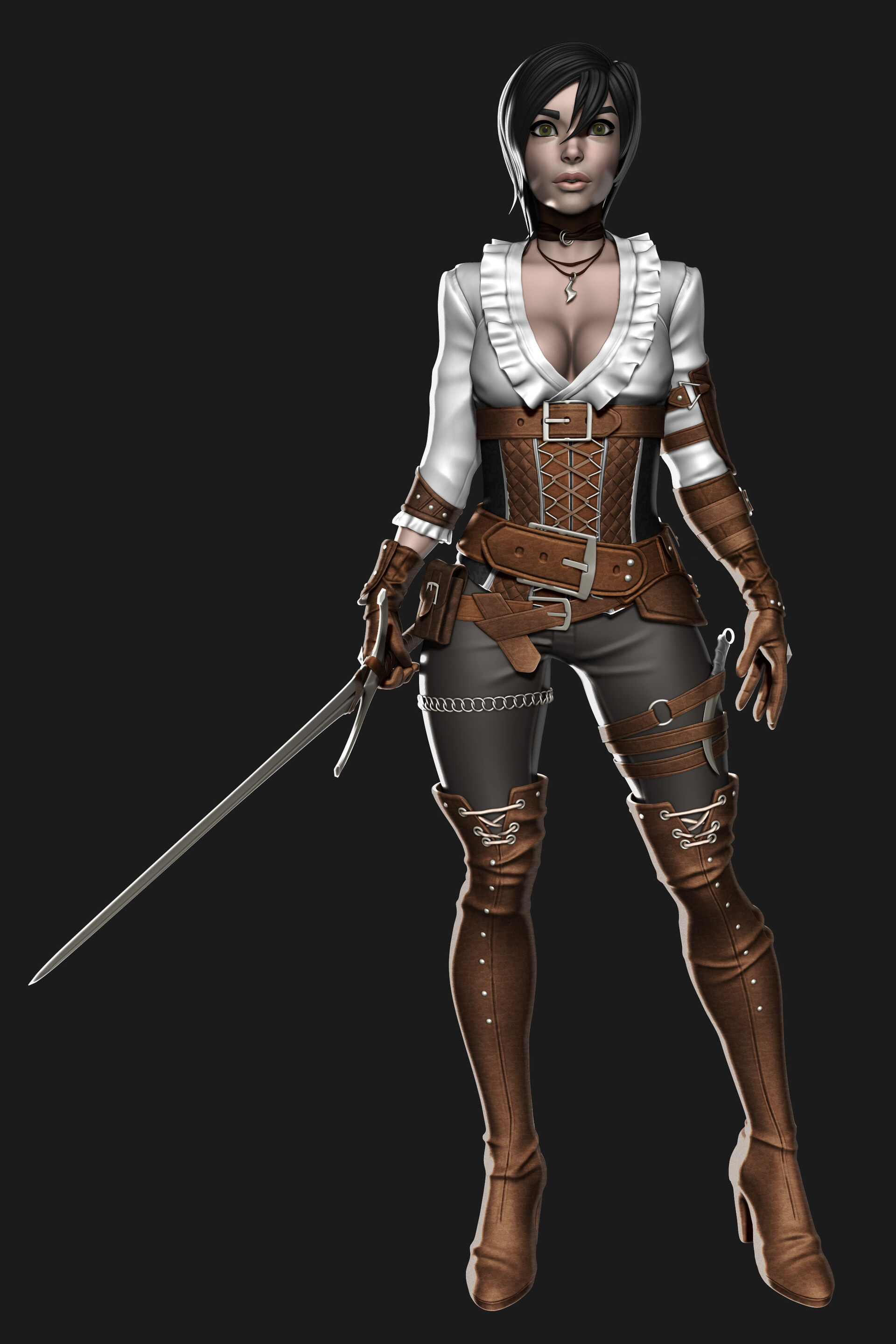 ArtStation - Female Rogue