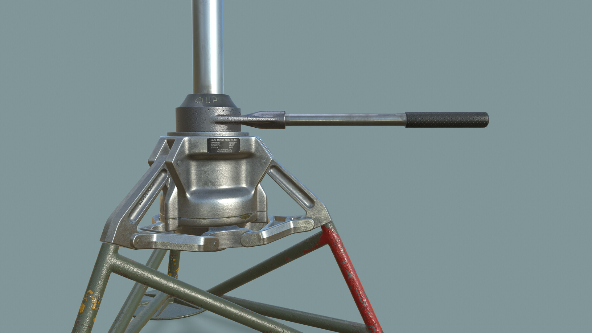 denis veselov hydraulic tripod jack