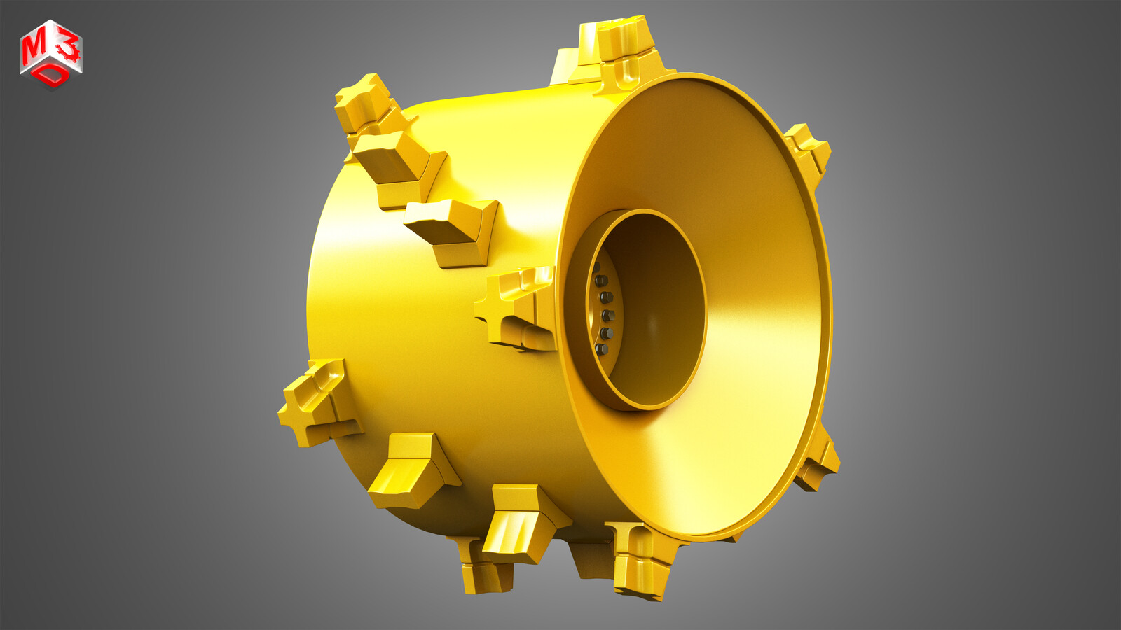Landfill Compactor - Wheel 3D model