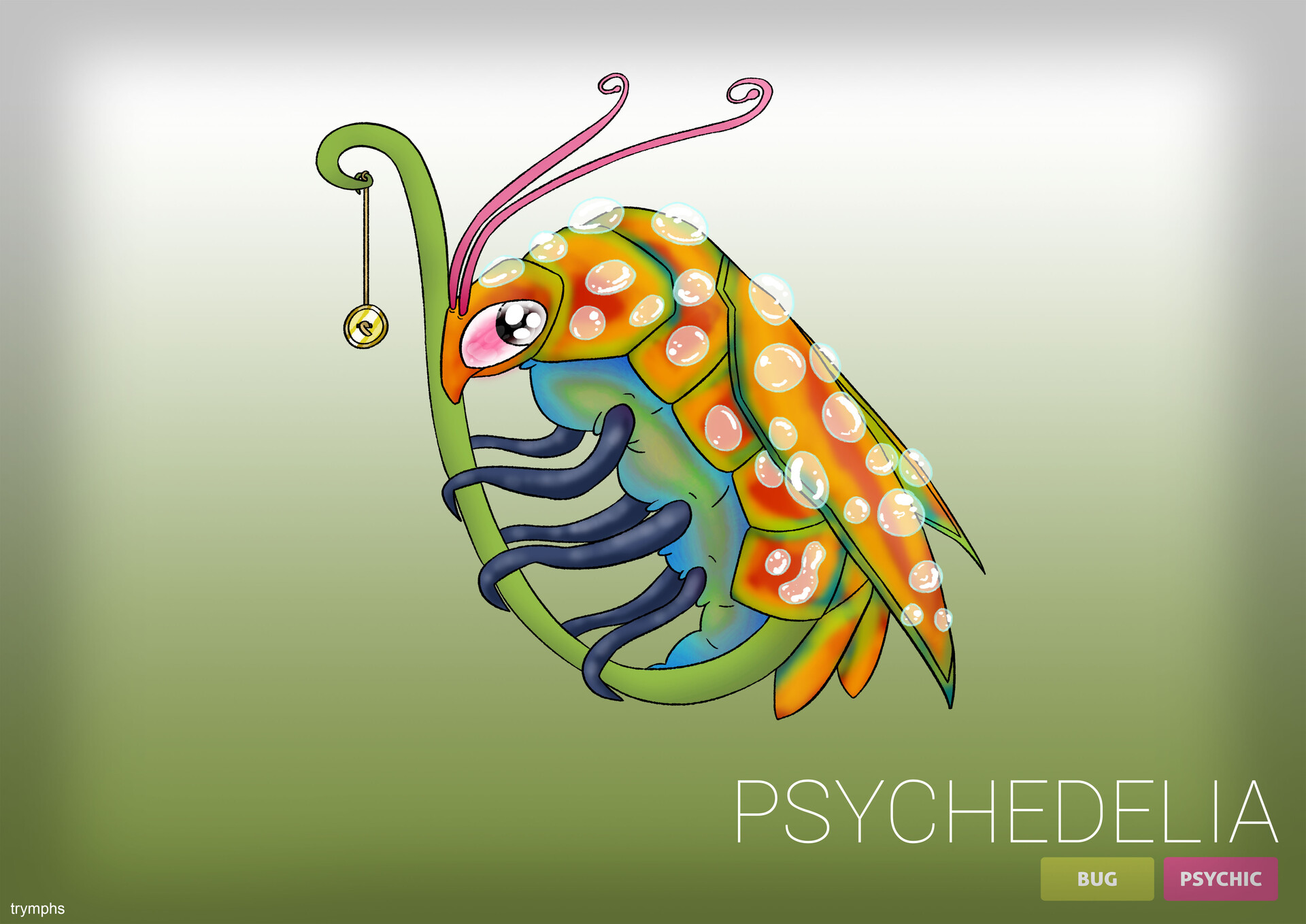 Artstation Fakemon Designs Collection 4 Cam Vickers