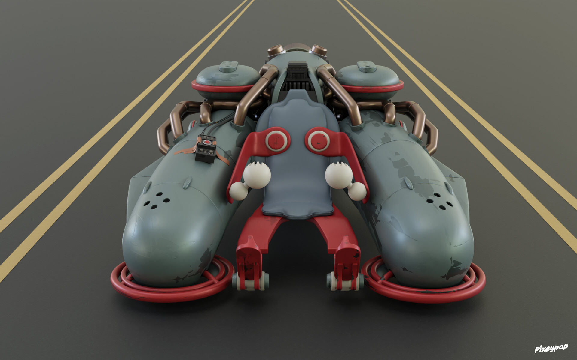 Eric Truong Freedom Tricycle Vehicle