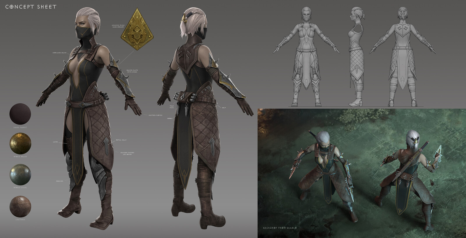 Assassin Concept Page