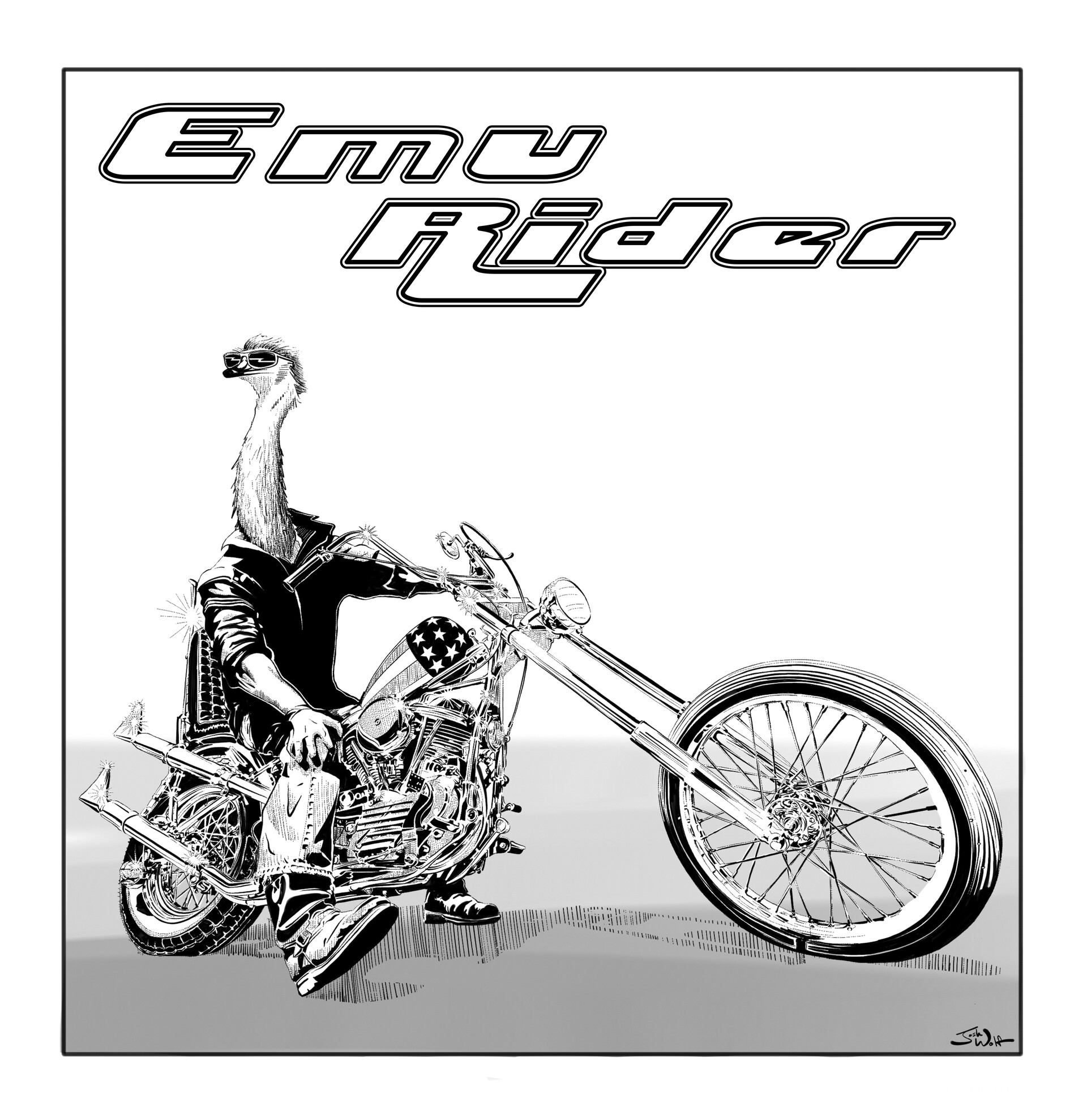 ArtStation - Emu Rider