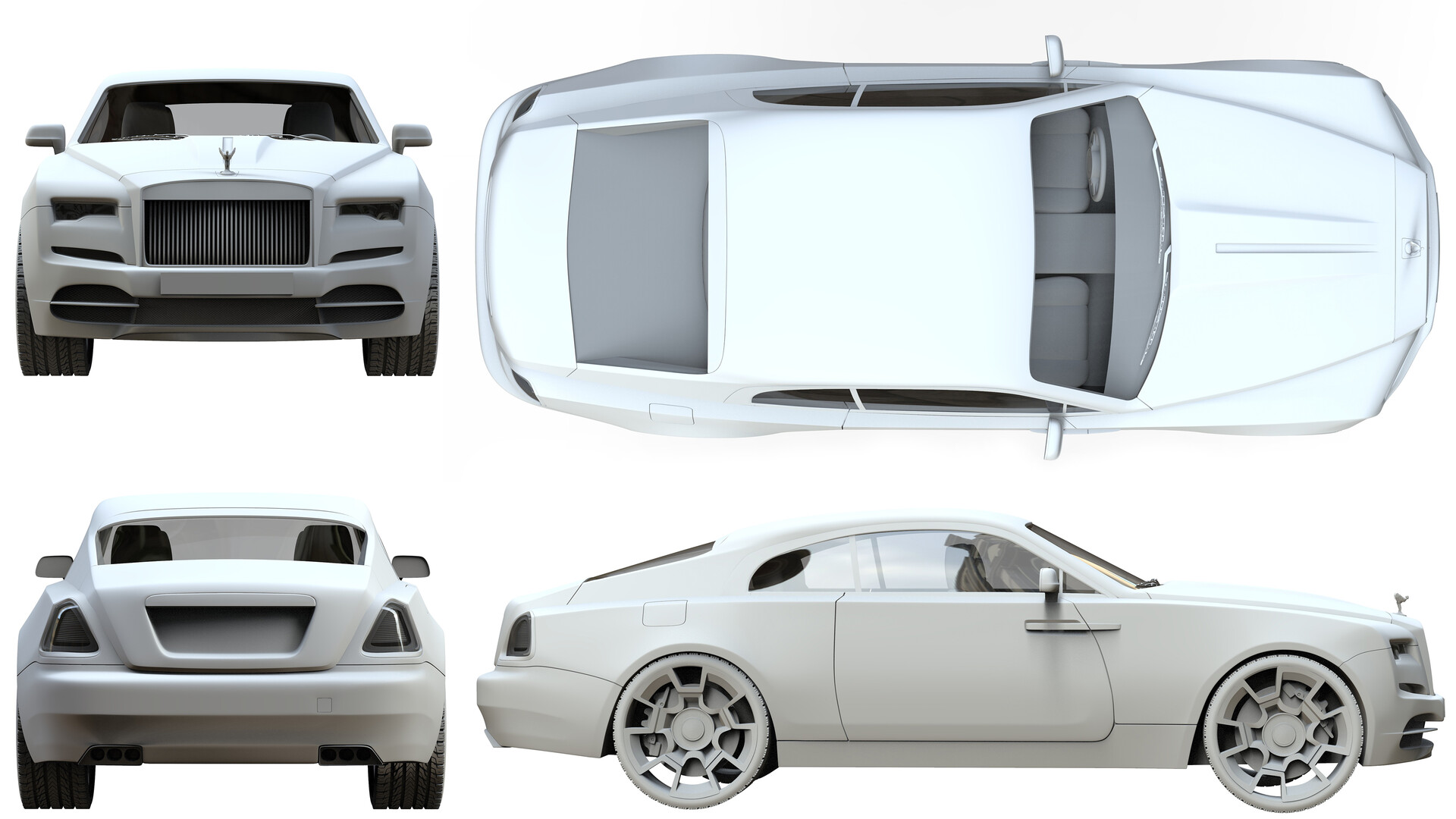Three Rolls Royce Silver Cloud Drophead Coupe factory blueprints  lart  et lautomobile