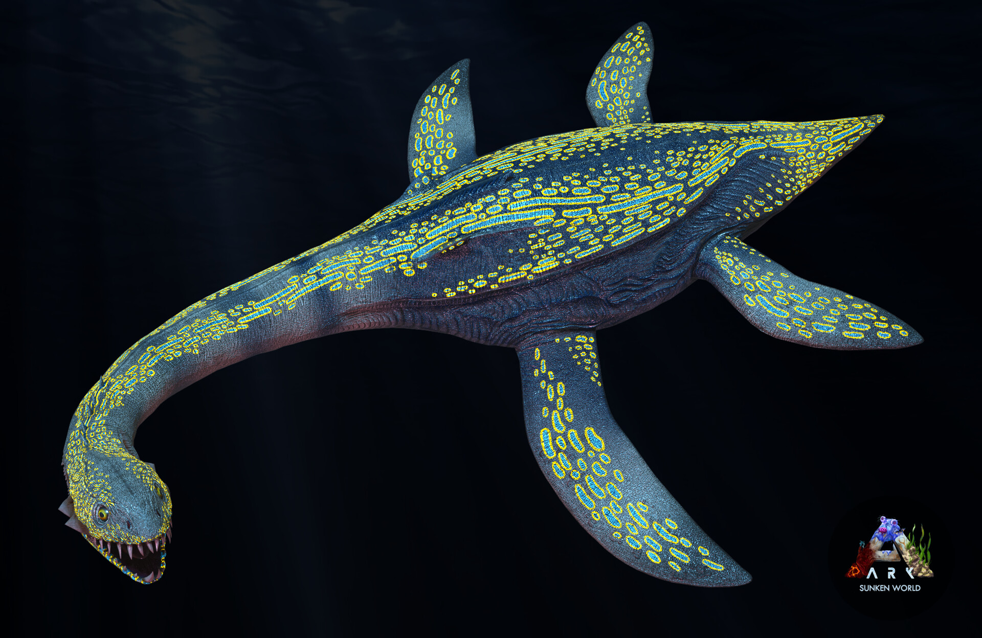 ArtStation ARK The Sunken World Sunken Plesiosaur