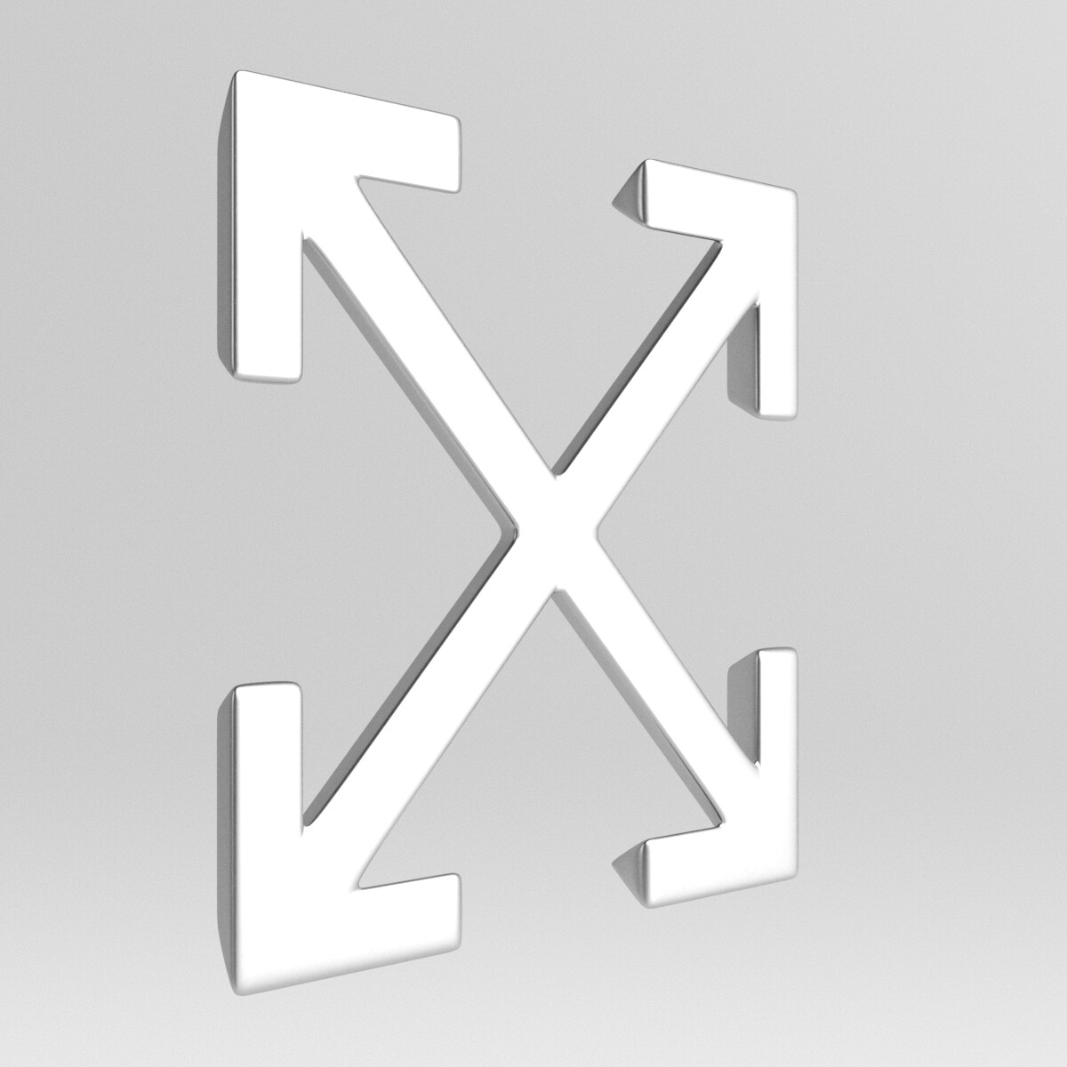 Off white 3d online logo