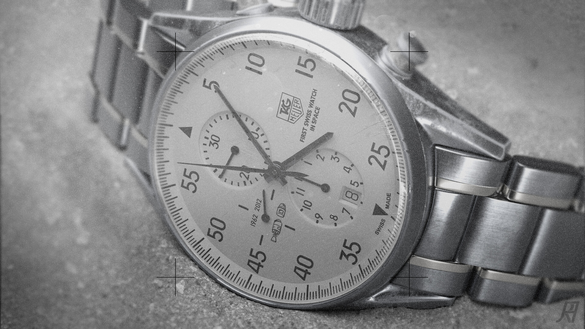 Ross Findlay Time Space TAG Heuer Carrera SpaceX 1887 Watch