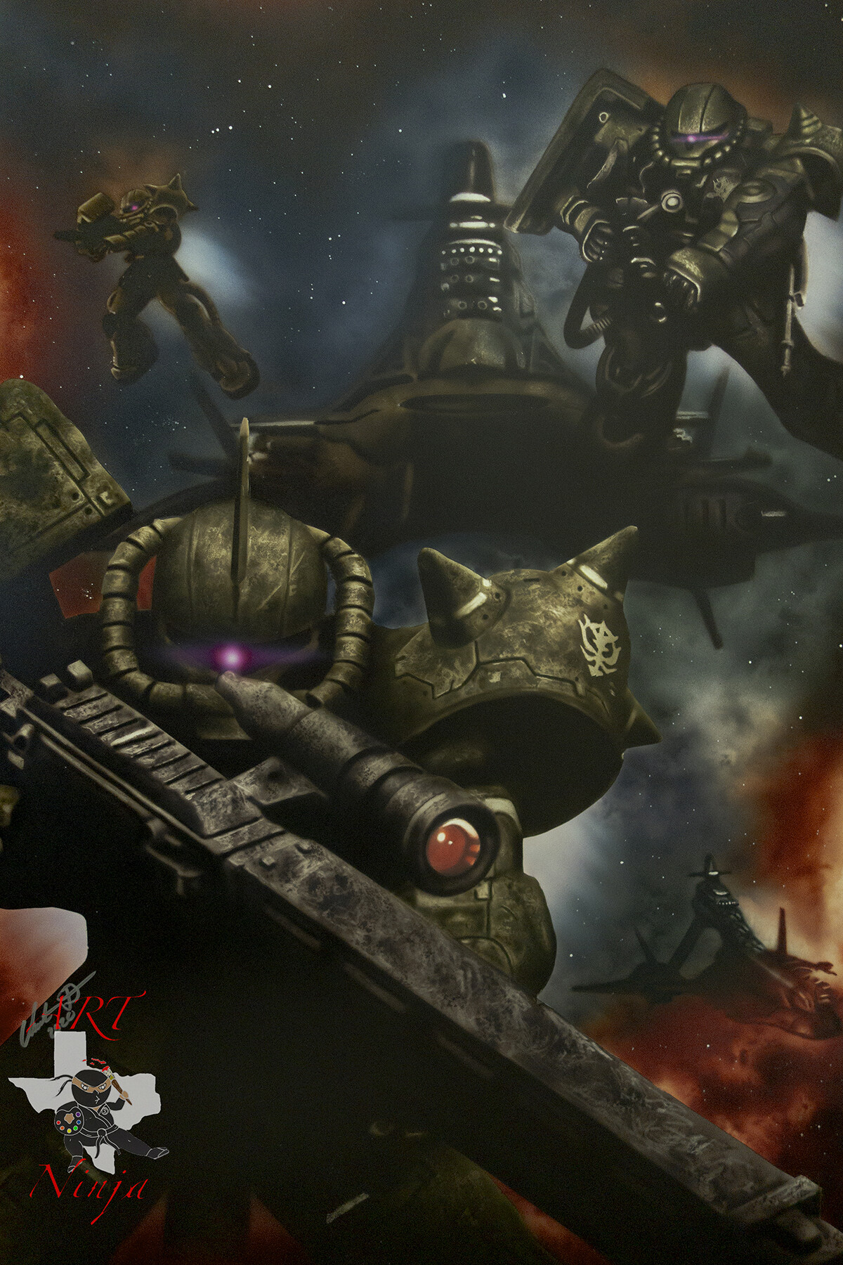 ArtStation The Spirit of Zeon