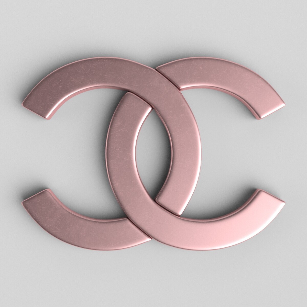 Chanel Cast Metal Label 3D model - ArtStation