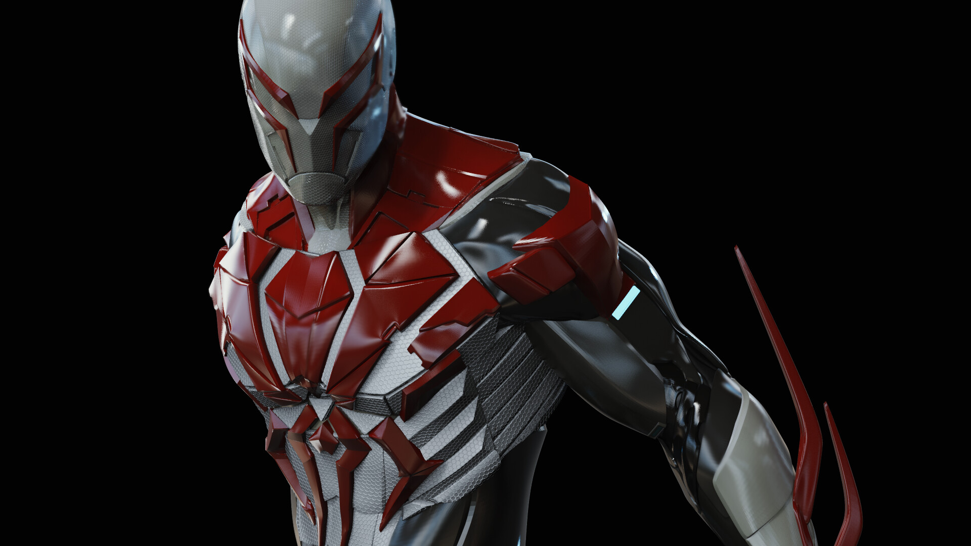 This is my fanart of Spiderman 2099
