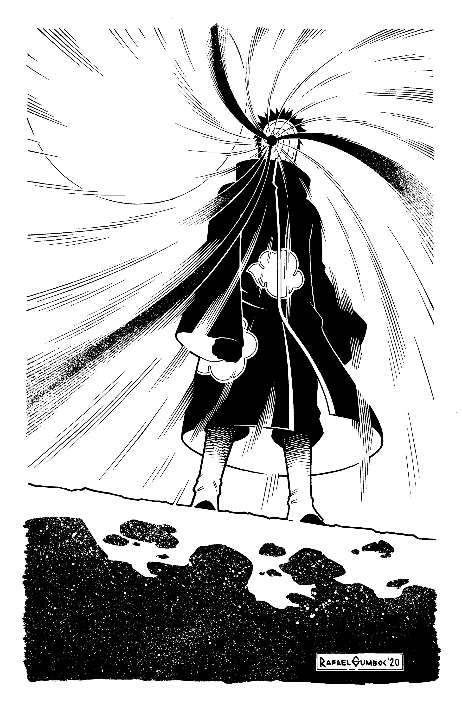 Artstation Tobi Obito Uchiha Kamui Rafael Gumboc How to draw naruto and sasuke naruto manga chapter 662 timelapse drawing. tobi obito uchiha kamui rafael gumboc