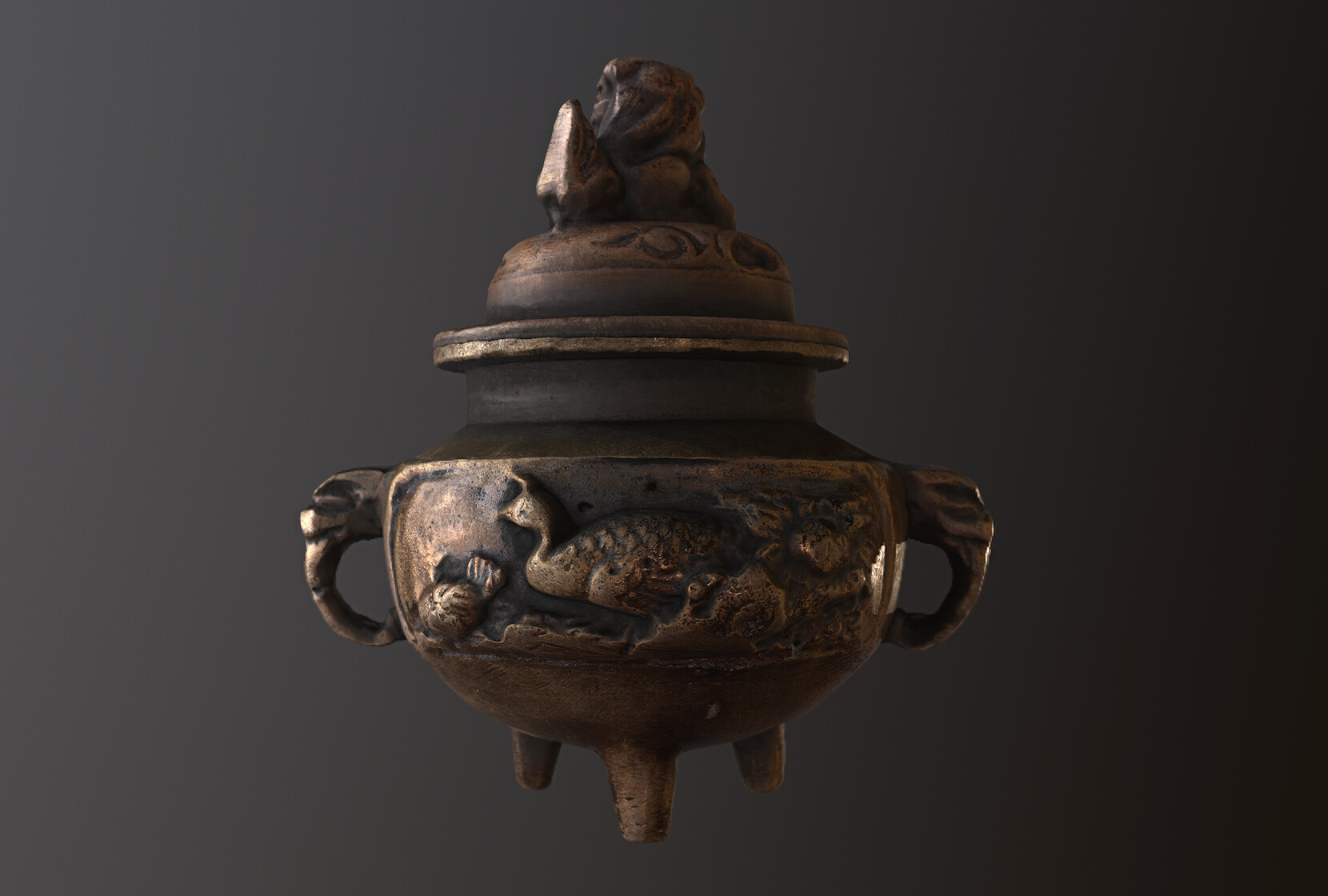 ArtStation - Japanese Incense Burner