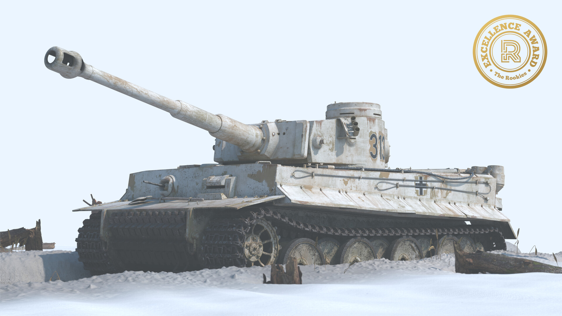 Corgi - Panzerkampfwagen VI Tiger I Ausf E, Verão 1944