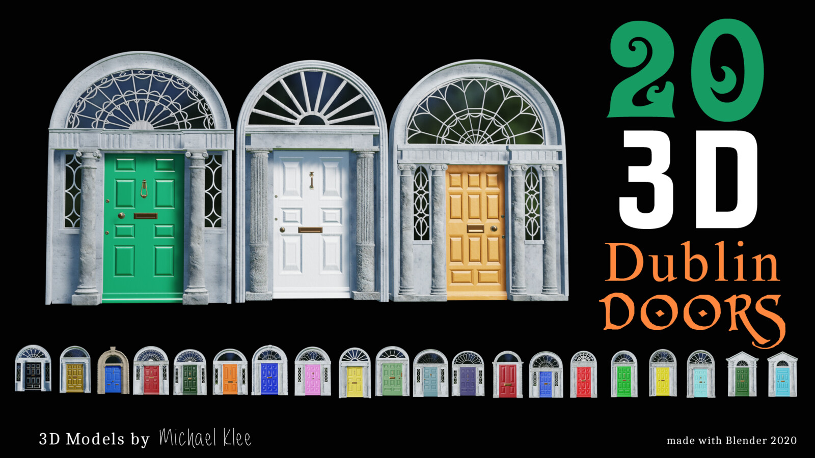 20 Dublin Doors
