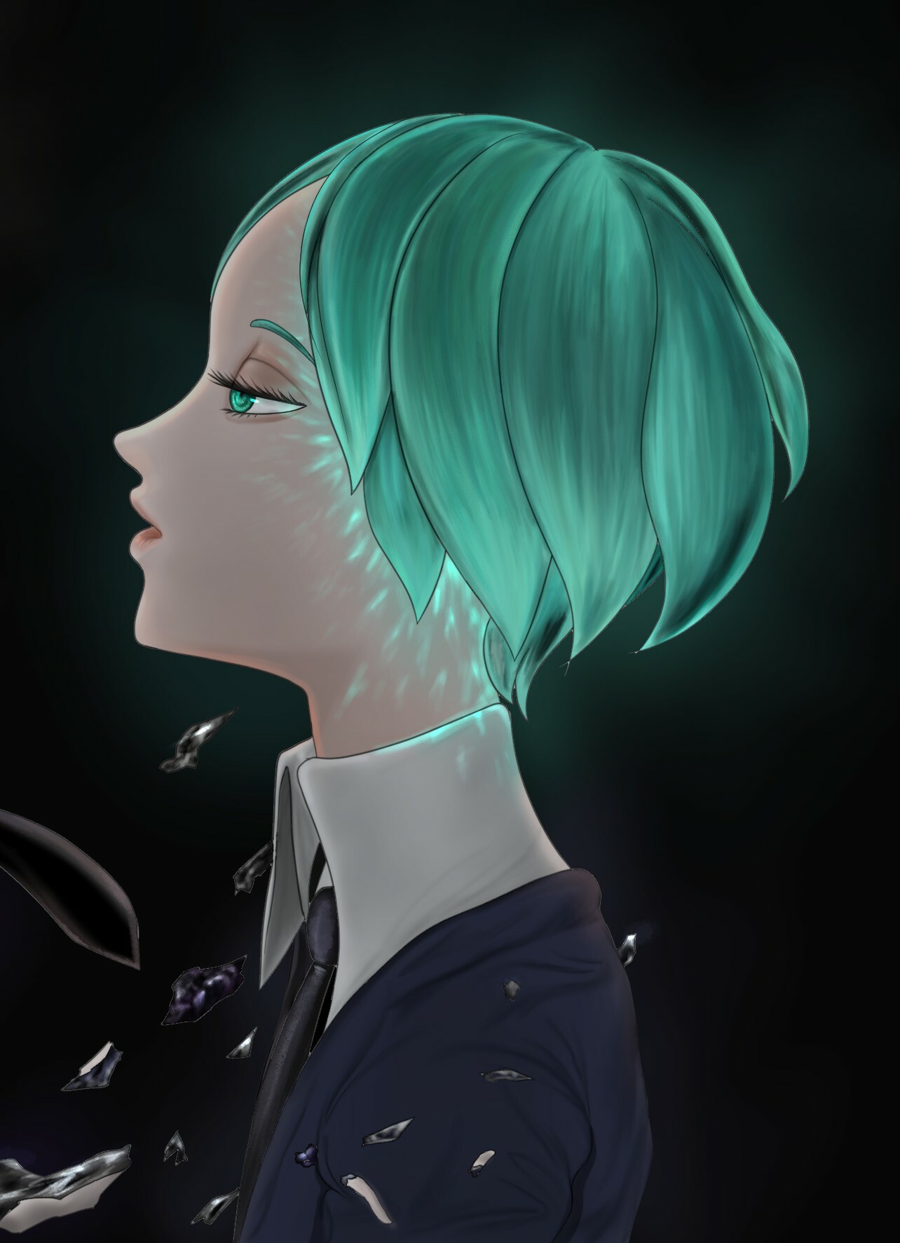 Artstation ゴースト クォーツとフォスフォフィライト