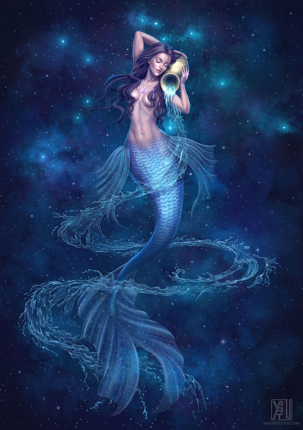 Yasushi Matsuoka - The Mermaid Zodiac: Aquarius