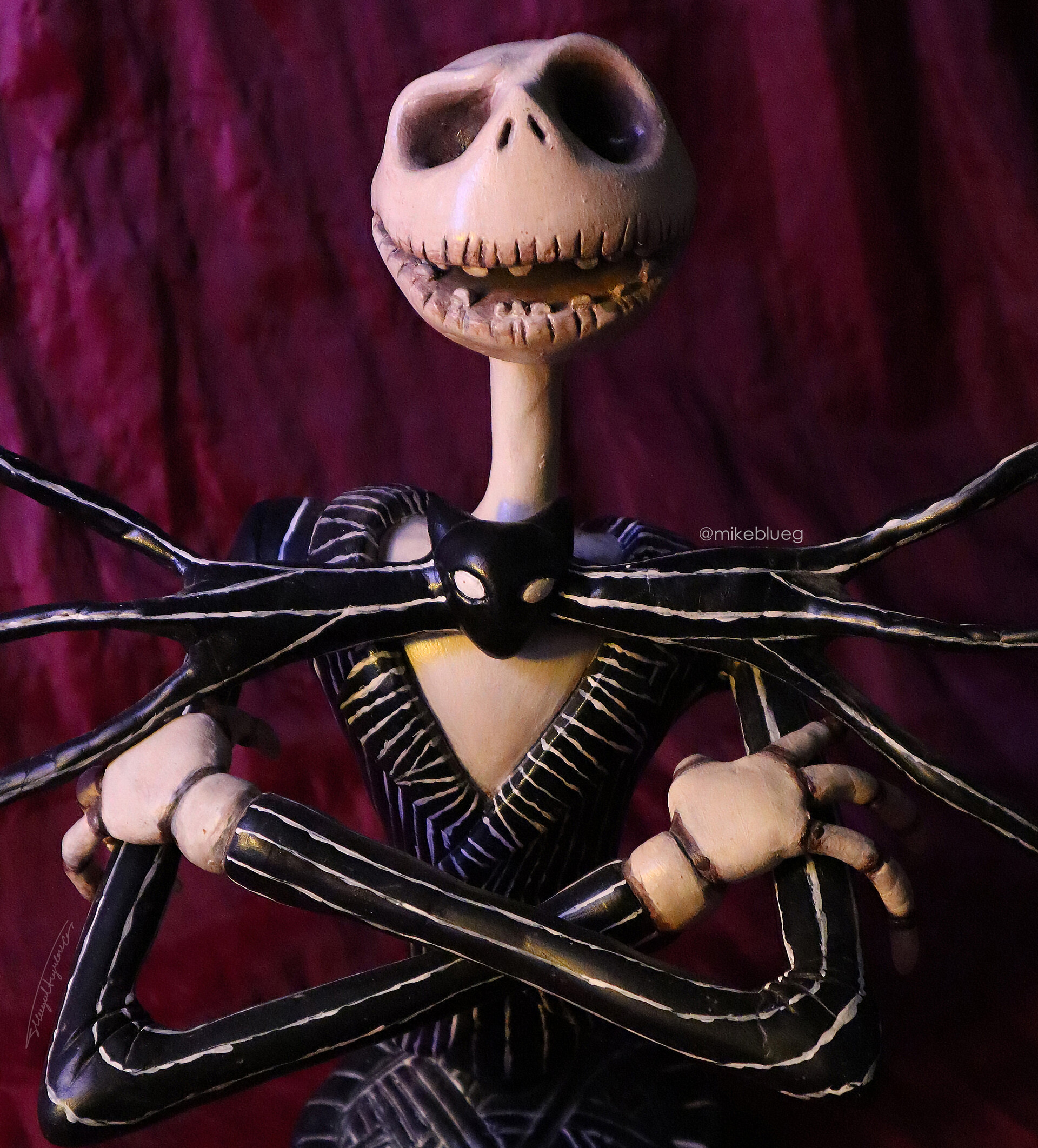 large jack skellington statue