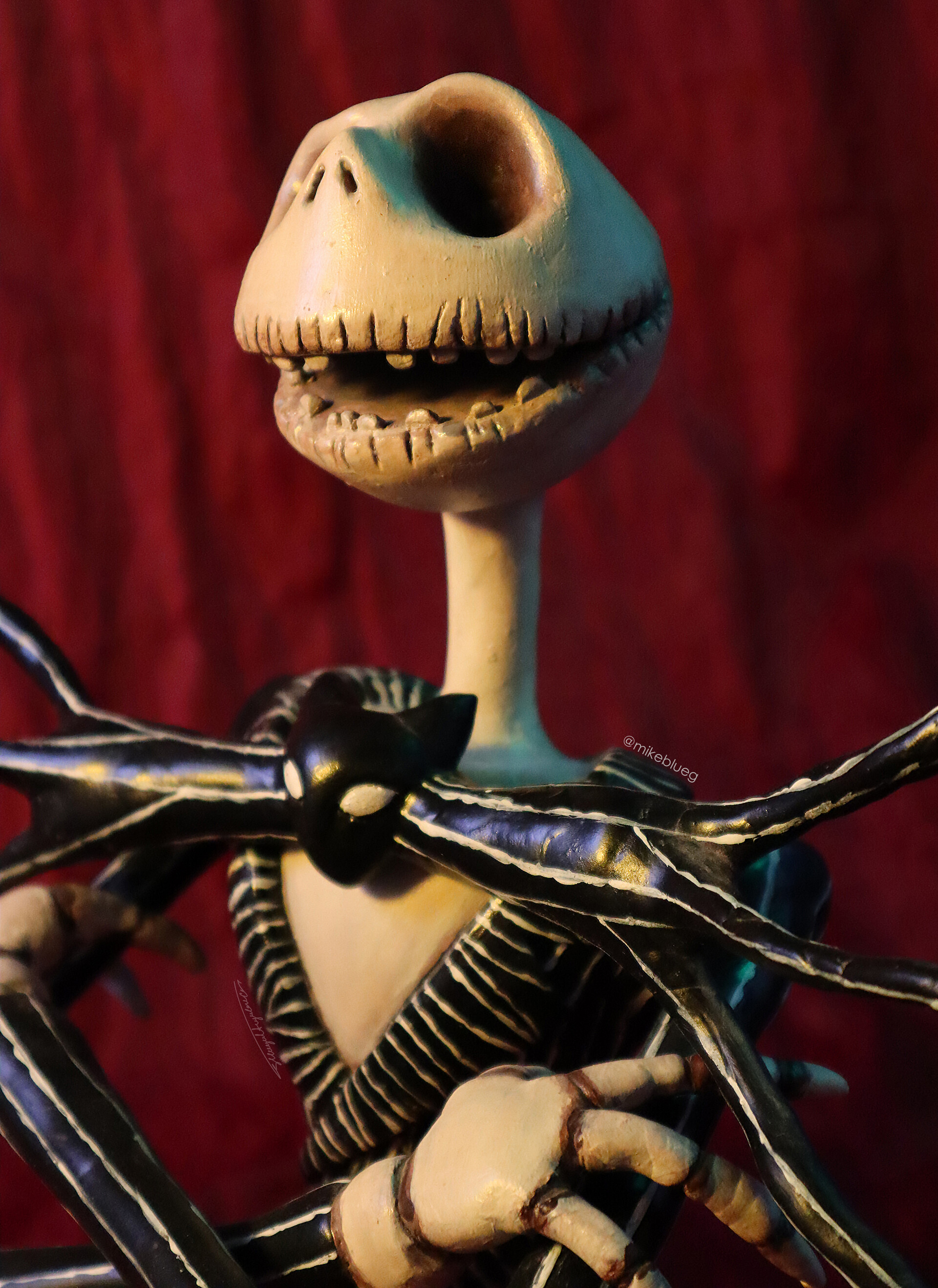 large jack skellington statue
